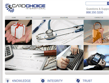 Tablet Screenshot of cardchoice.com